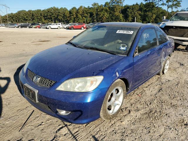 Photo 2 from auction – 2005 HONDA CIVIC LX with VIN 1HGEM22585L049484