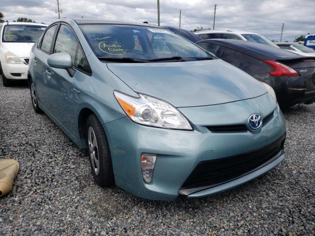 TOYOTA PRIUS 2015 with VIN JTDKN3DU6F1888443 - Photo from auction