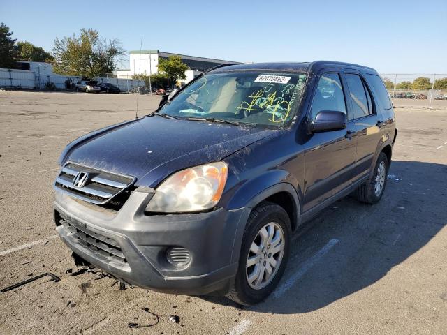 Photo 2 from auction – 2006 HONDA CR-V EX with VIN JHLRD78876C012963