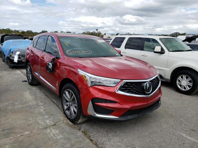 Photo 1 from auction – 2021 ACURA RDX TECHNO with VIN 5J8TC2H53ML038070