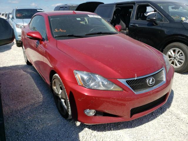LEXUS IS 350 2010 with VIN JTHFE2C29A2502837 - Photo from auction