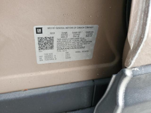 Photo 10 from auction – 2018 CHEVROLET EQUINOX LS with VIN 2GNAXHEV8J6313252