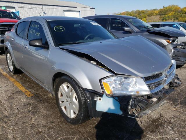 DODGE AVENGER SE 2013 with VIN 1C3CDZABXDN596656 - Photo from auction