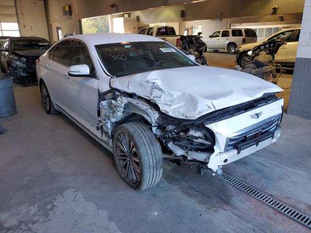 GENESIS G80 BASE 2017 with VIN KMHGN4JE4HU176227 - Photo from auction
