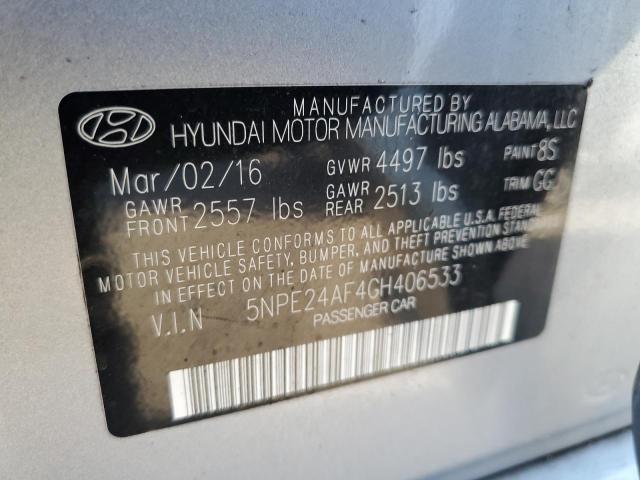 Photo 10 from auction – 2016 HYUNDAI SONATA SE with VIN 5NPE24AF4GH406533