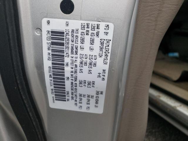 Photo 10 from auction – 2001 CHRYSLER VOYAGER with VIN 1C4GJ25391B211472
