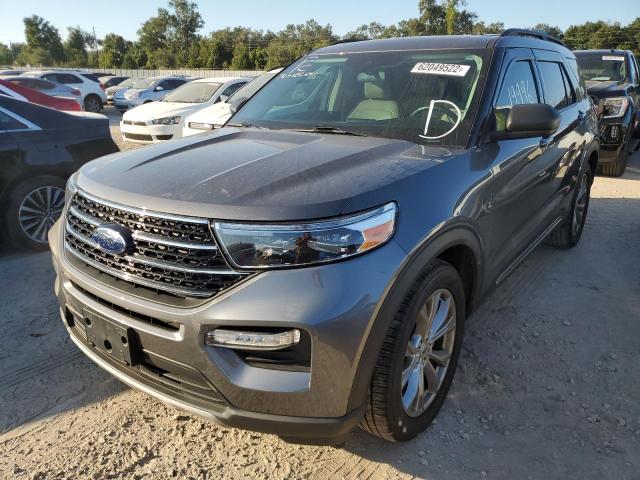 Photo 2 from auction – 2021 FORD EXPLORER X with VIN 1FMSK7DH6MGB28991