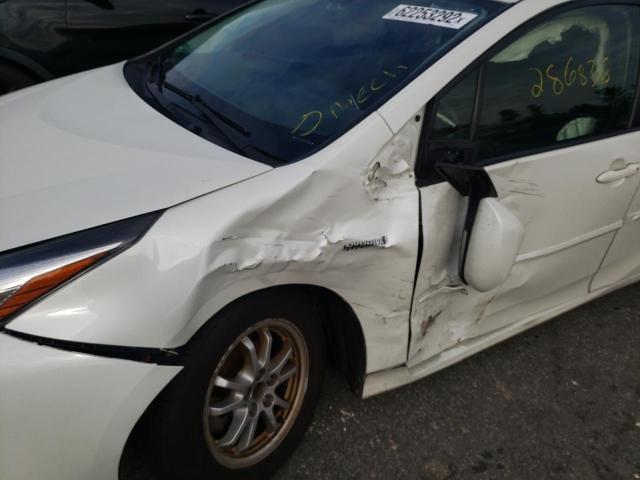 Photo 9 from auction – 2016 TOYOTA PRIUS with VIN JTDKARFU6G3006883
