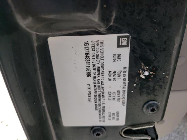 Photo 10 from auction – 2004 CHEVROLET MALIBU MAX with VIN 1G1ZT64834F196786