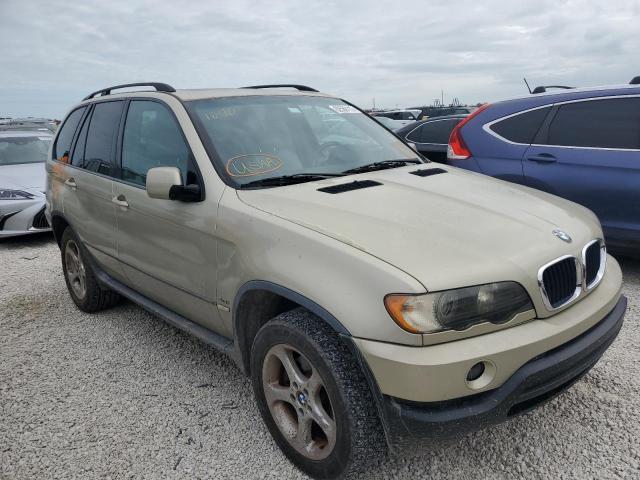 BMW X5 3.0I 2001 with VIN WBAFA53551LM90752 - Photo from auction