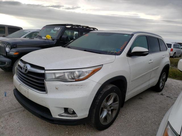 Photo 2 from auction – 2015 TOYOTA HIGHLANDER with VIN 5TDDKRFH1FS170578