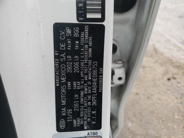 Photo 10 from auction – 2017 KIA FORTE EX with VIN 3KPFL4A84HE086753