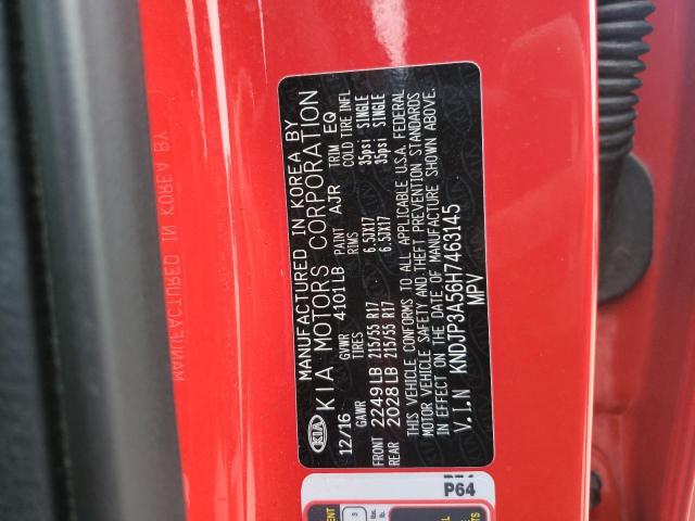 Photo 10 from auction – 2017 KIA SOUL + with VIN KNDJP3A56H7463145