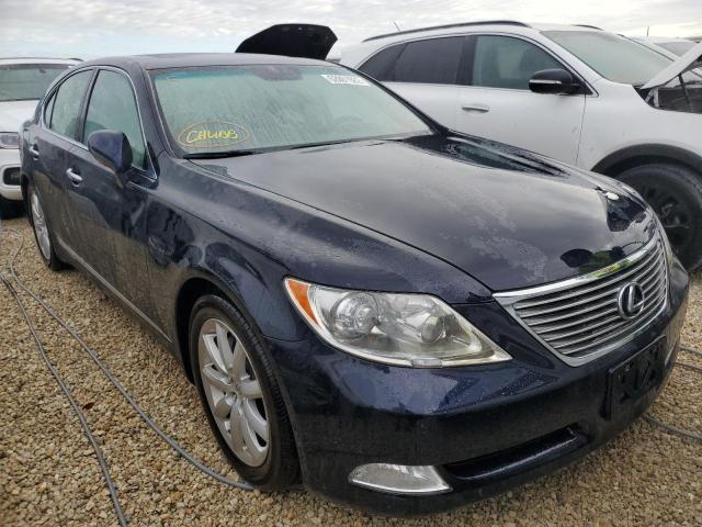 LEXUS LS 460 2008 with VIN JTHBL46F485073324 - Photo from auction