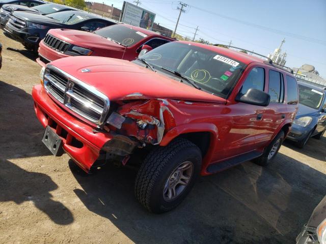 Photo 2 from auction – 2003 DODGE DURANGO SL with VIN 1D4HS48N03F612692