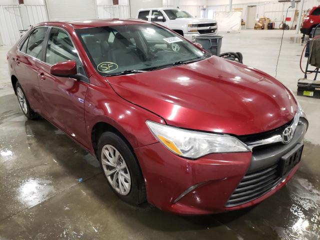 TOYOTA CAMRY LE 2015 with VIN 4T1BF1FK8FU934264 - Photo from auction