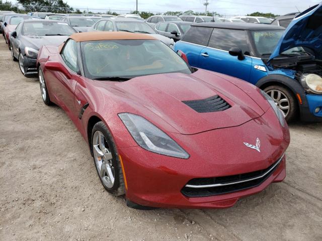 CHEVROLET CORVETTE S 2015 with VIN 1G1YF3D77F5103396 - Photo from auction