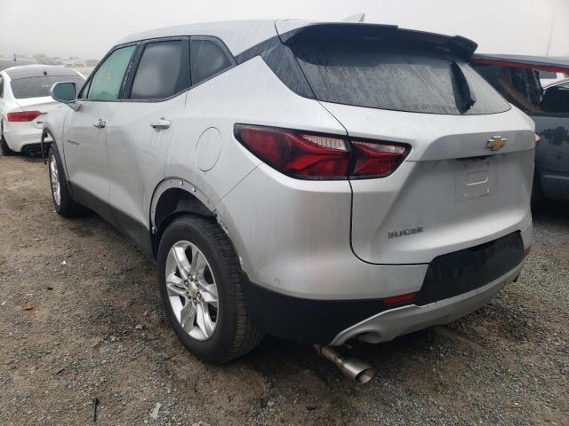 Photo 3 from auction – 2020 CHEVROLET BLAZER 2LT with VIN 3GNKBCRS0LS645423