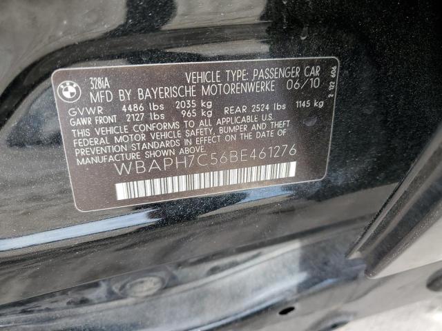 Photo 10 from auction – 2011 BMW 328 I with VIN WBAPH7C56BE461276