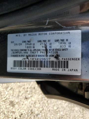 Photo 10 from auction – 2010 MAZDA 3 I with VIN JM1BL1SFXA1208227