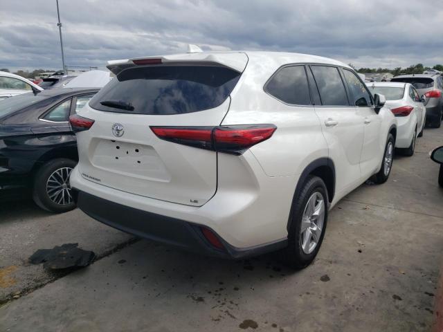 Photo 4 from auction – 2021 TOYOTA HIGHLANDER with VIN 5TDZZRAH4MS517729