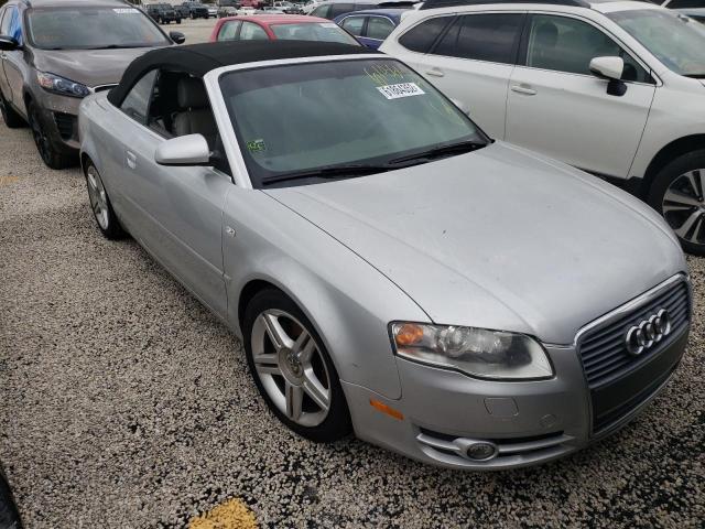 AUDI A4 2.0T CA 2007 with VIN WAUAF48H97K026919 - Photo from auction