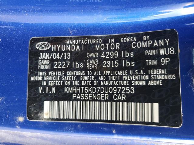 Photo 10 from auction – 2013 HYUNDAI GENESIS CO with VIN KMHHT6KD7DU097253