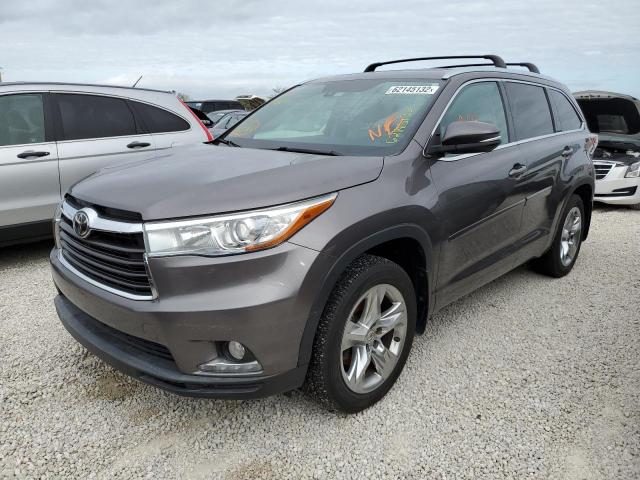 Photo 2 from auction – 2014 TOYOTA HIGHLANDER with VIN 5TDDKRFH5ES048823