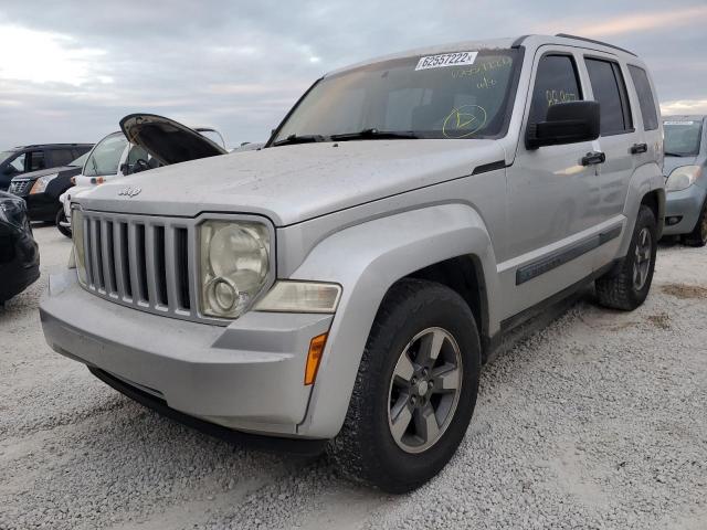 Photo 2 from auction – 2008 JEEP LIBERTY SP with VIN 1J8GP28K08W240887