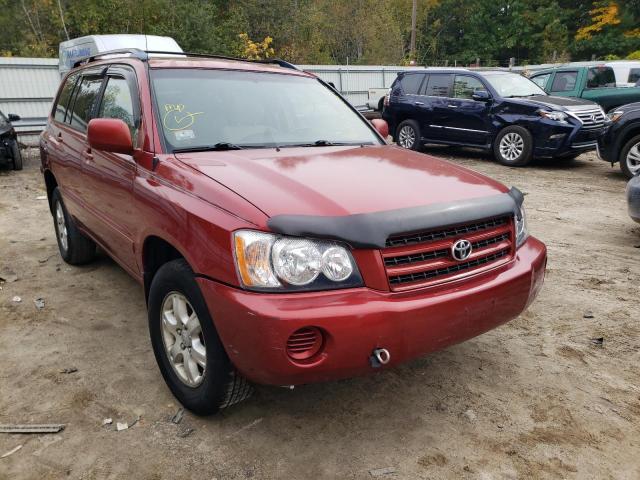 Фото 1 с аукциона – 2001 TOYOTA HIGHLANDER с VIN JTEHF21A910007501