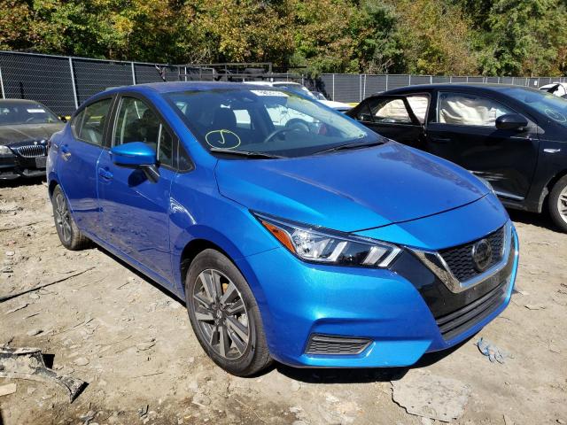 NISSAN VERSA SV 2021 with VIN 3N1CN8EV2ML871057 - Photo from auction