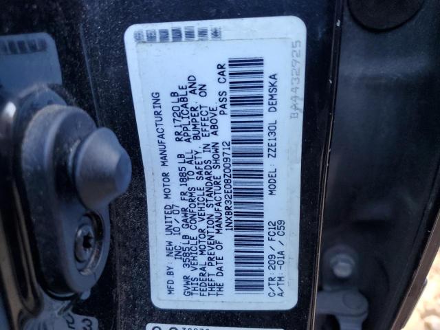 Photo 10 from auction – 2008 TOYOTA COROLLA CE with VIN 1NXBR32E08Z009712