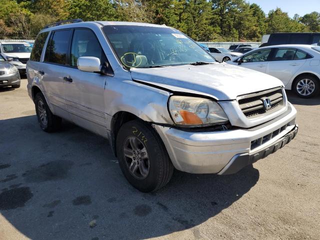 HONDA PILOT EXL 2005 with VIN 2HKYF18635H512037 - Photo from auction