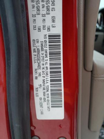 Photo 10 from auction – 2011 JEEP GRAND CHER with VIN 1J4RR4GG5BC544691