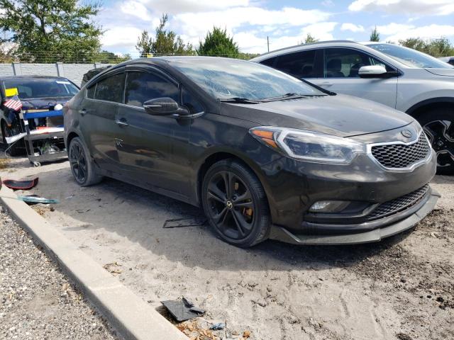 KIA FORTE EX 2014 with VIN KNAFX4A8XE5119666 - Photo from auction