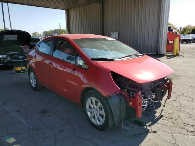 KIA RIO LX 2014 with VIN KNADM4A35E6327193 - Photo from auction