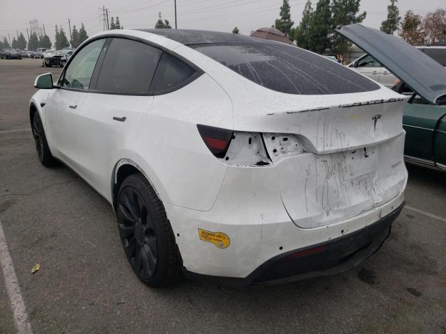Photo 3 from auction – 2022 TESLA MODEL Y with VIN 7SAYGDEF3NF451535