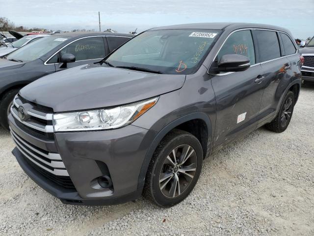 Photo 2 from auction – 2018 TOYOTA HIGHLANDER with VIN 5TDZZRFH2JS243077