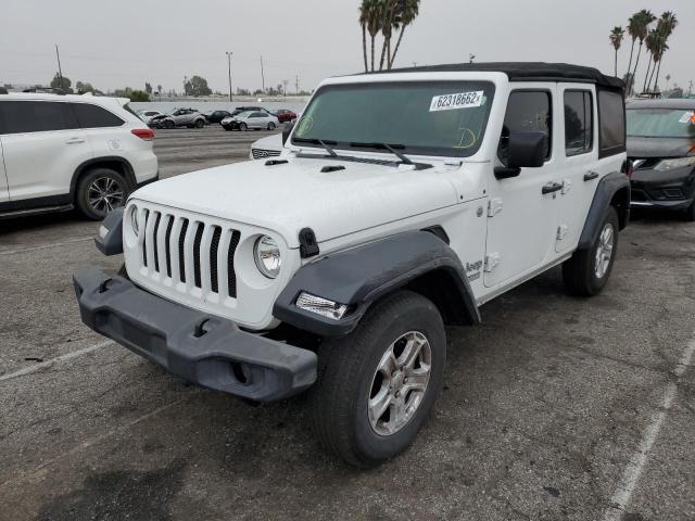Photo 2 from auction – 2018 JEEP WRANGLER U with VIN 1C4HJXDG3JW155589