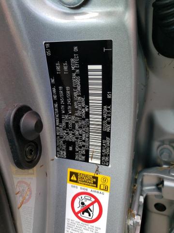 Photo 10 from auction – 2018 TOYOTA HIGHLANDER with VIN 5TDDZRFH0JS871228