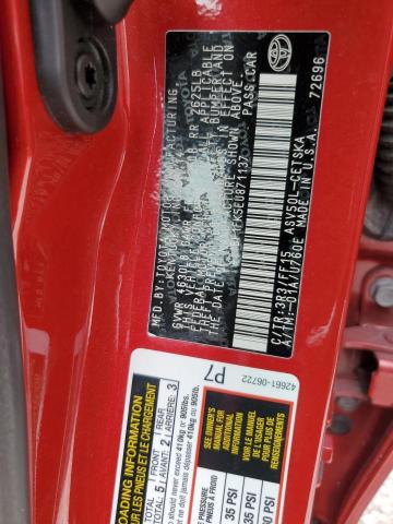 Photo 10 from auction – 2014 TOYOTA CAMRY L with VIN 4T1BF1FK5EU871137