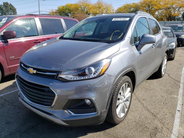 Photo 2 from auction – 2020 CHEVROLET TRAX PREMI with VIN 3GNCJMSB6LL307994