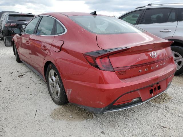 Photo 3 from auction – 2022 HYUNDAI SONATA SE with VIN 5NPEG4JA2NH143249