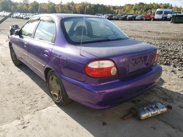 Photo 3 from auction – 2001 KIA SEPHIA BAS with VIN KNAFB121X15037414