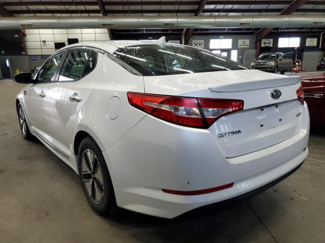 Photo 3 from auction – 2012 KIA OPTIMA HYB with VIN KNAGM4AD4C5017609