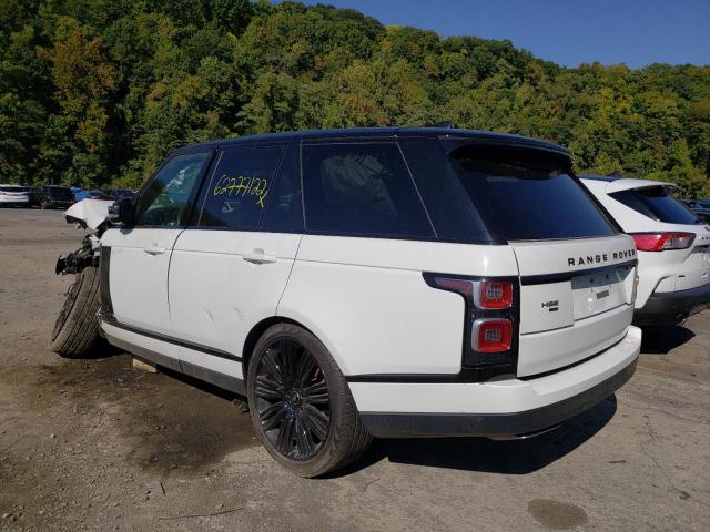 Photo 3 from auction – 2021 LAND ROVER RANGE ROVE with VIN SALGS2SE0MA419181