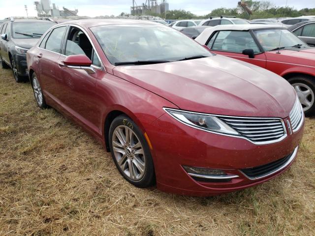 LINCOLN MKZ 2013 with VIN 3LN6L2G9XDR827684 - Photo from auction