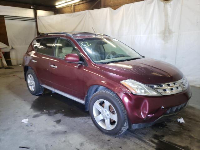 NISSAN MURANO 2005 with VIN JN8AZ08W85W434288 - Photo from auction