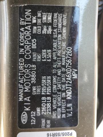 Photo 10 from auction – 2013 KIA SOUL + with VIN KNDJT2A6XD7567260
