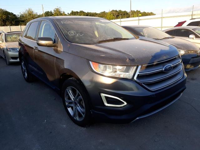 FORD EDGE TITAN 2016 with VIN 2FMPK3K95GBB13484 - Photo from auction